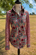 Howdy Cowgirl Button Up